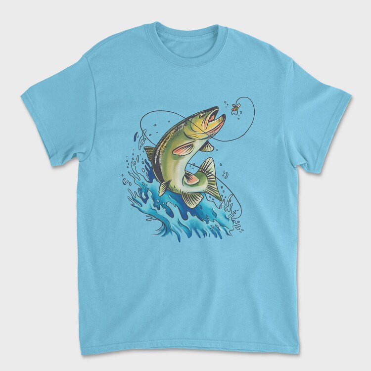Bass Painting, Tricou Barbati (Unisex)