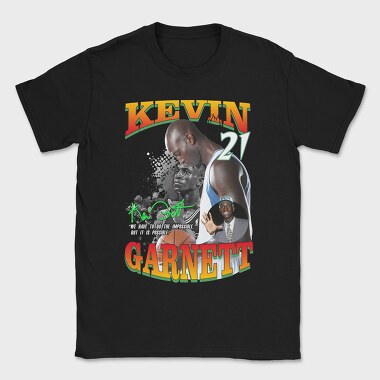 Kevin Garnett Tribute, Tricou Barbati (Unisex)