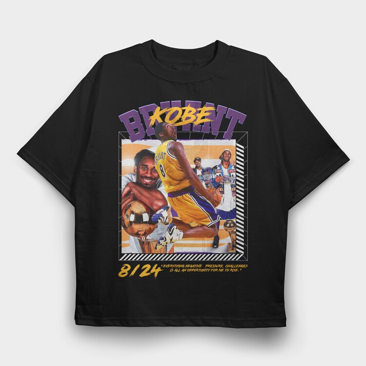 Kobe Basketball Legend, Tricou Oversize Barbati (Unisex)