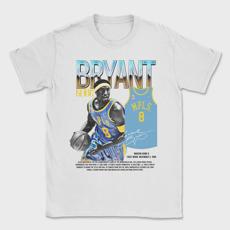 Kobe Bryant 86, Tricou Barbati (Unisex)