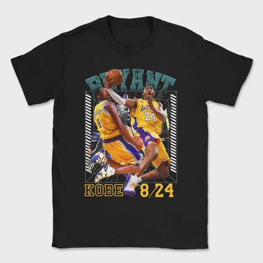Kobe Bryant Dunks 8 24, Tricou Barbati (Unisex)