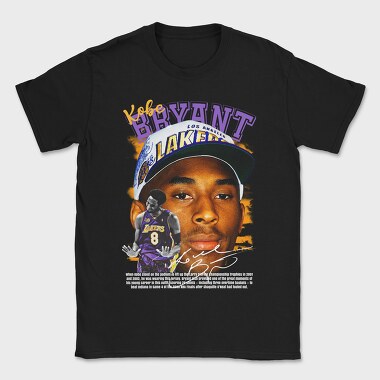 Kobe Bryant Lakers 8, Tricou Barbati (Unisex)