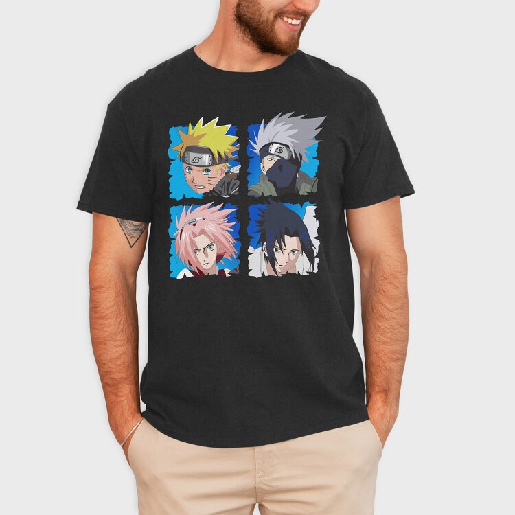 Naruto 58, Tricou Barbati (Unisex)