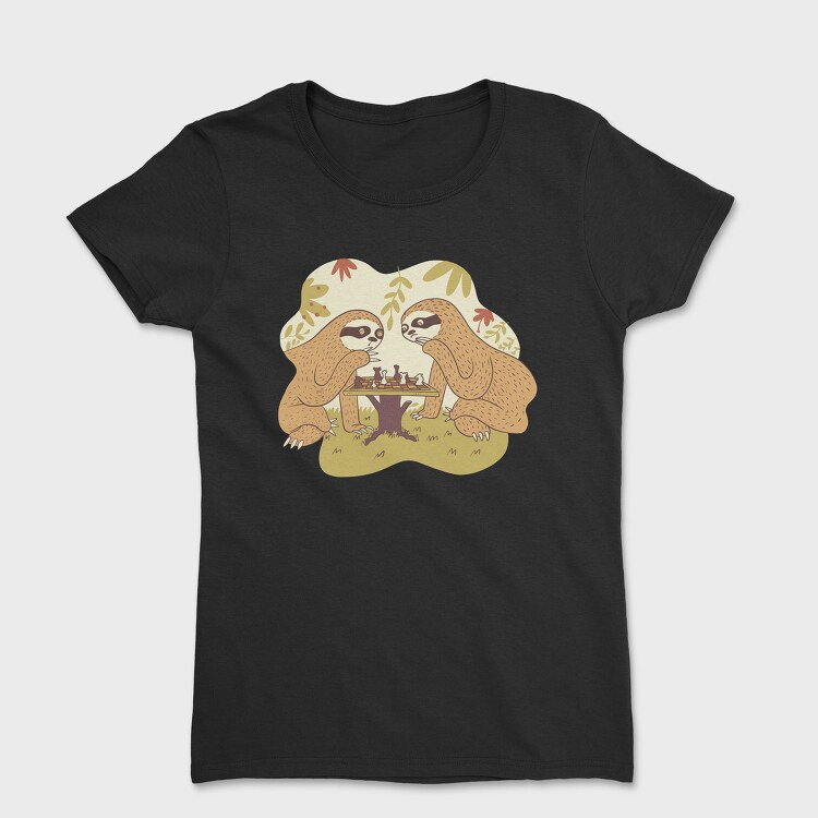 Sloths Chess, Tricou Femei