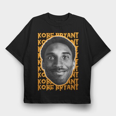 Kobe Bryant Vintage, Tricou Oversize Barbati (Unisex)