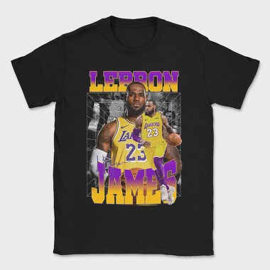 Lebron James Lakers, Tricou Barbati (Unisex)