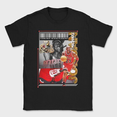 Michael 23 Bulls, Tricou Barbati (Unisex)