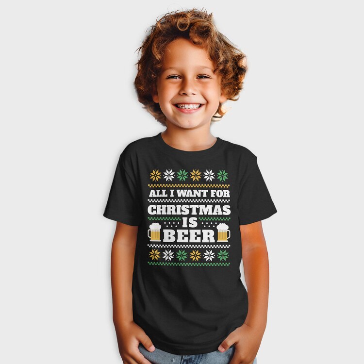 Beer Ugly Sweater 2, Tricou Copii