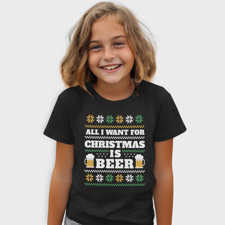 Beer Ugly Sweater 2, Tricou Copii
