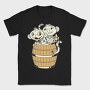 Tricou Barbati (Unisex) Imprimat digital direct in tesatura, bumbac premium 100%.