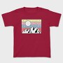 Retro Mountain Sunset, Tricou Copii