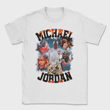 Michael Bulls Fire, Tricou Barbati (Unisex)