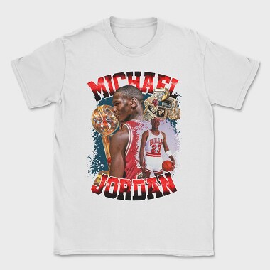 Michael Jordan Bulls, Tricou Barbati (Unisex)