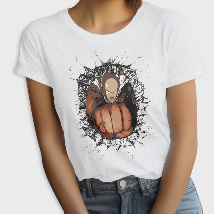Saitama Kick One Punch Man, Tricou Femei