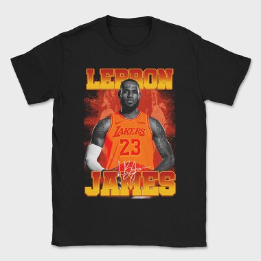 Nba Lebron James, Tricou Barbati (Unisex)