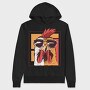 Chicken Glasses, Hanorac Oversize Barbati (Unisex)
