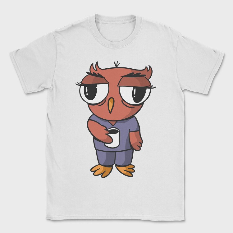Owl Nurse, Tricou Barbati (Unisex)