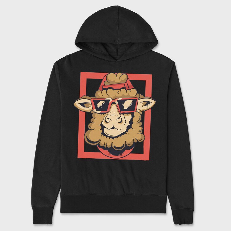 Sheep Glasses, Hanorac Oversize Barbati (Unisex)