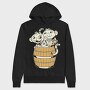 Monkeys Tribals, Hanorac Oversize Barbati (Unisex)