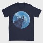 Moon Wolf, Tricou Barbati (Unisex)