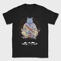 Monk Wolf, Tricou Barbati (Unisex)