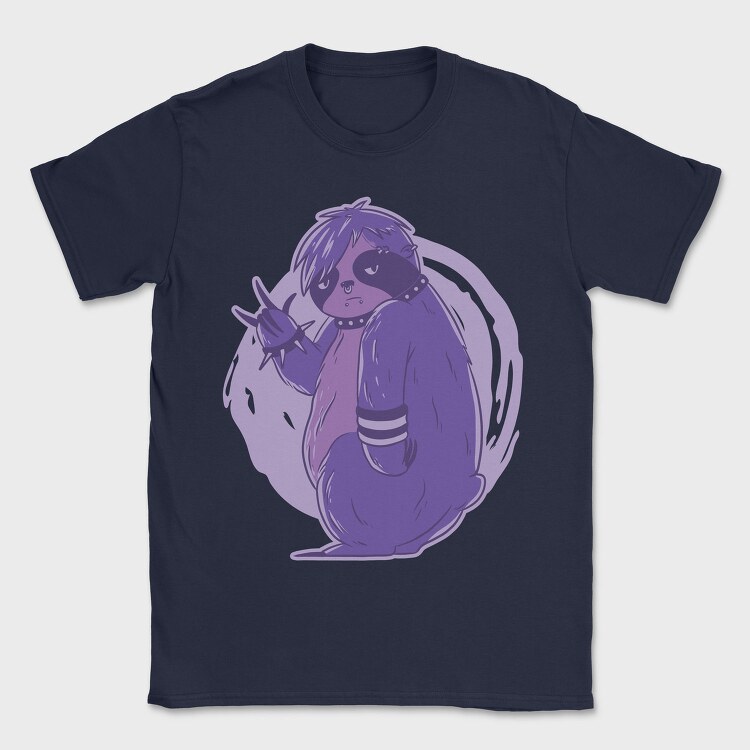 Emo Sloth, Tricou Barbati (Unisex)