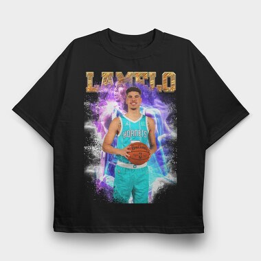 Nba Star Vintage, Tricou Oversize Barbati (Unisex)