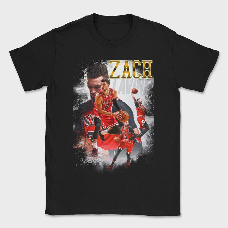 Nba Zach Laviine, Tricou Barbati (Unisex)