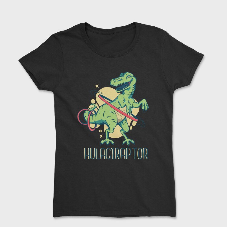 Velociraptor Hula Hoop, Tricou Femei