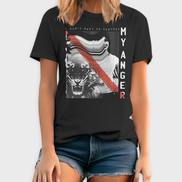 Control My Anger, Tricou Barbati (Unisex)