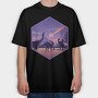 Dinosaurs, Tricou Oversize Barbati (Unisex)
