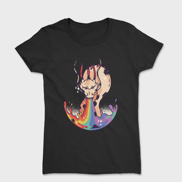 Dragon Rainbow, Tricou Femei