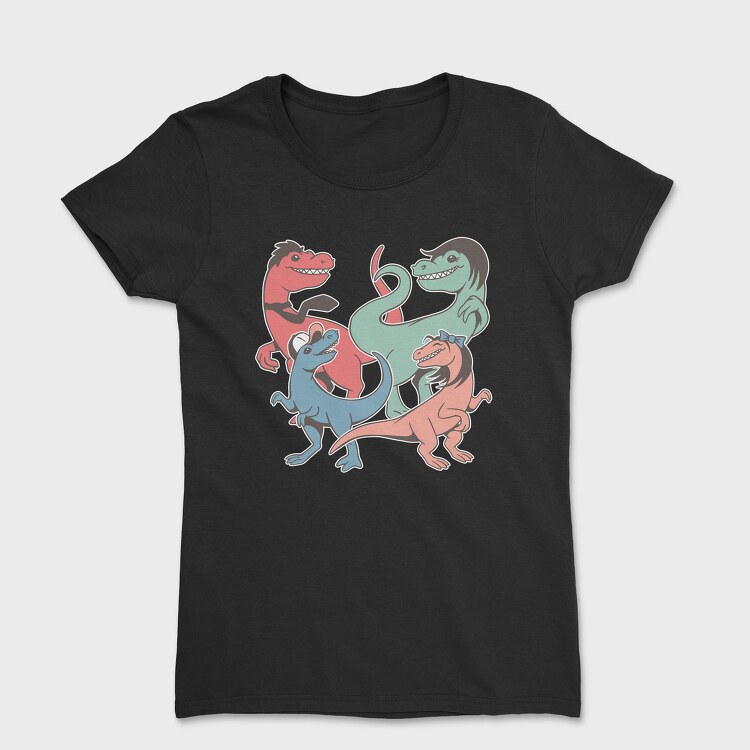 Dinosaurs Family, Tricou Femei