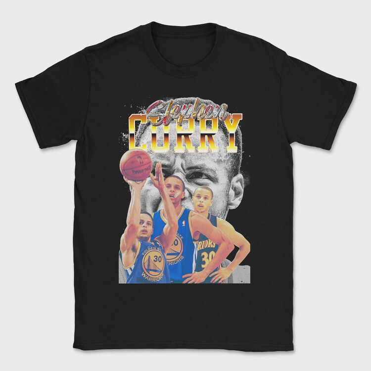Steph Curry Warriors, Tricou Barbati (Unisex)