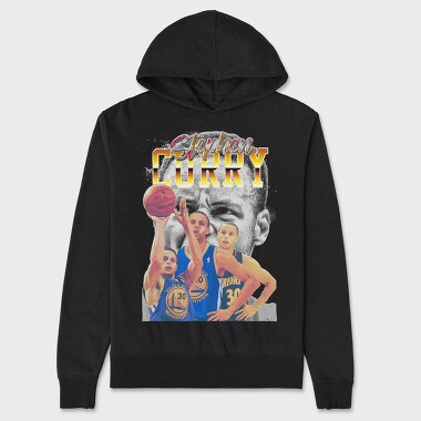 Steph Curry Warriors, Hanorac Oversize Barbati (Unisex)