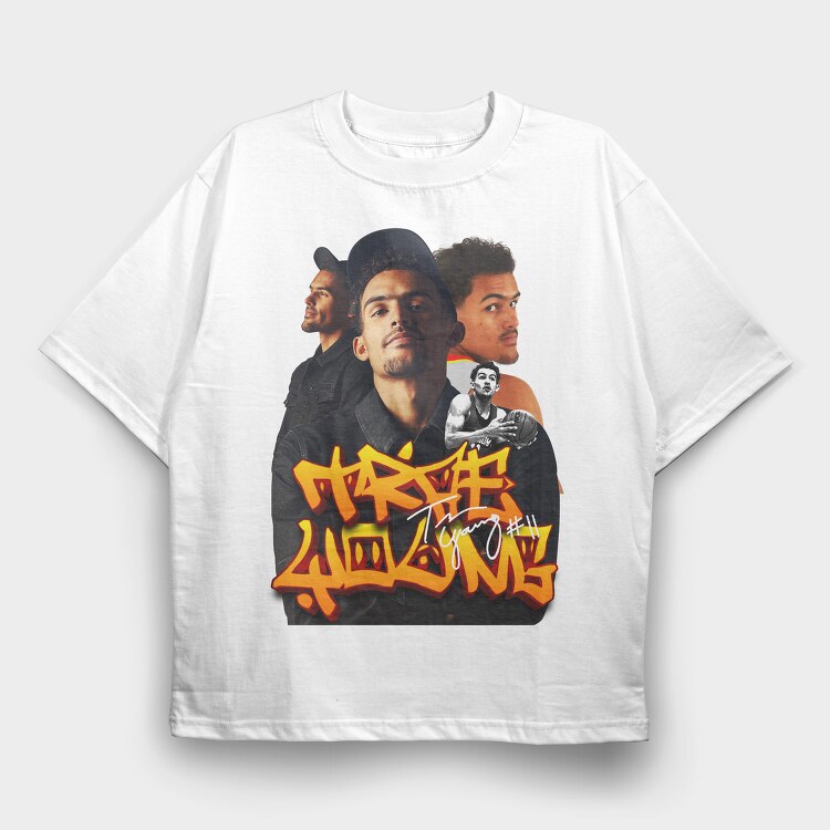 Thug Life Nba, Tricou Oversize Barbati (Unisex)