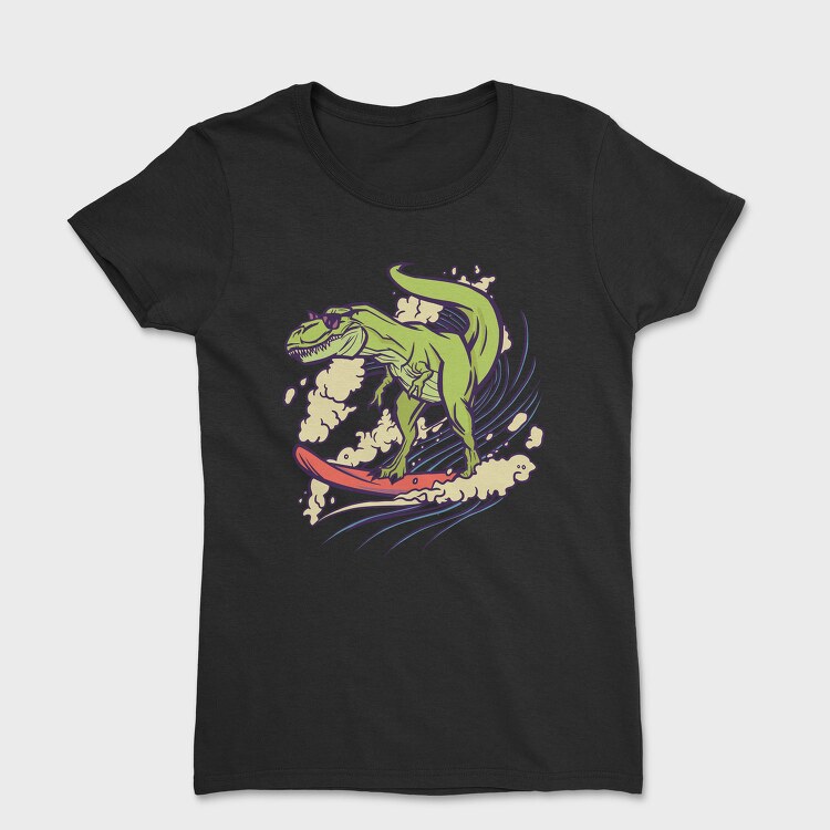 Dinosaur Surfing, Tricou Femei