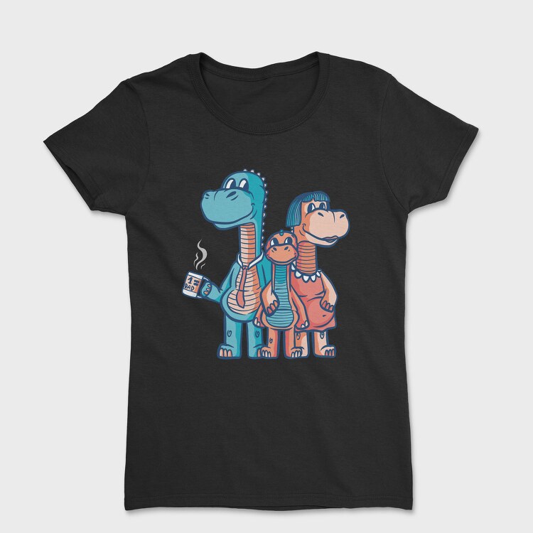 Dinosaur Family, Tricou Femei