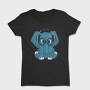 Elephant With Glasses, Tricou Femei
