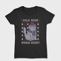 Cute Dog Christmas Ugly Sweater Winter, Tricou Femei