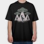 The Extinction of Dinosaurs, Tricou Oversize Barbati (Unisex)