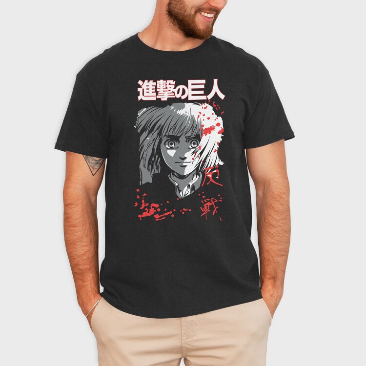 Attack on Titan 34, Tricou Barbati (Unisex)