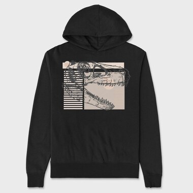 Utah Raptor, Hanorac Oversize Barbati (Unisex)