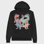 Dinosaurs Family, Hanorac Oversize Barbati (Unisex)