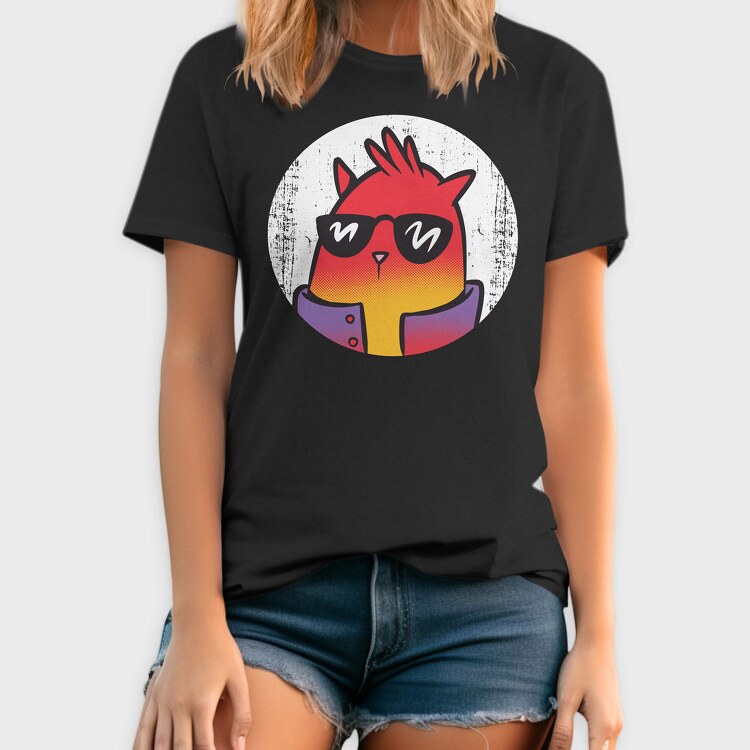 Cool Cat 2, Tricou Barbati (Unisex)