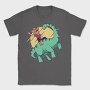 Cowboy on Dinosaur, Tricou Barbati (Unisex)