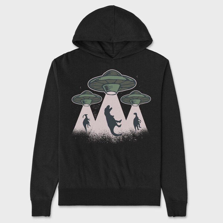 The Extinction of Dinosaurs, Hanorac Oversize Barbati (Unisex)
