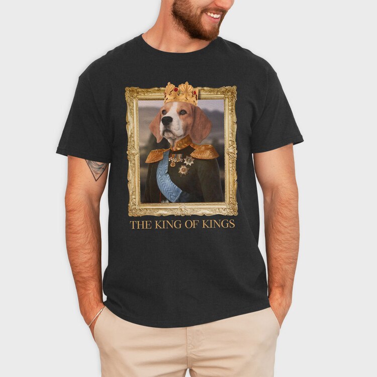 King Dog, Tricou Barbati (Unisex)