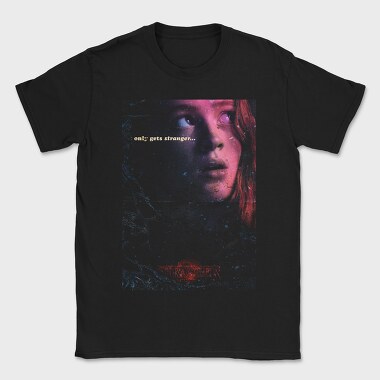 Only Gets Stranger, Tricou Barbati (Unisex)