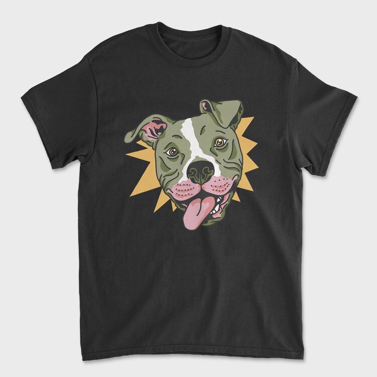 Funny Pitbull, Tricou Barbati (Unisex)